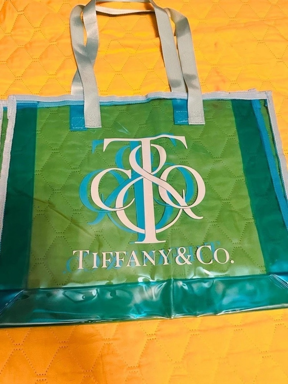 Blue Jelly Tote